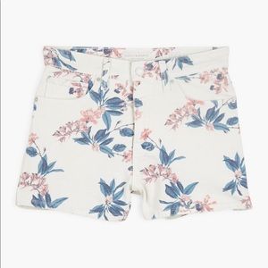 NWT Lucky Brand High Rise Floral Shorts Lucky Pins